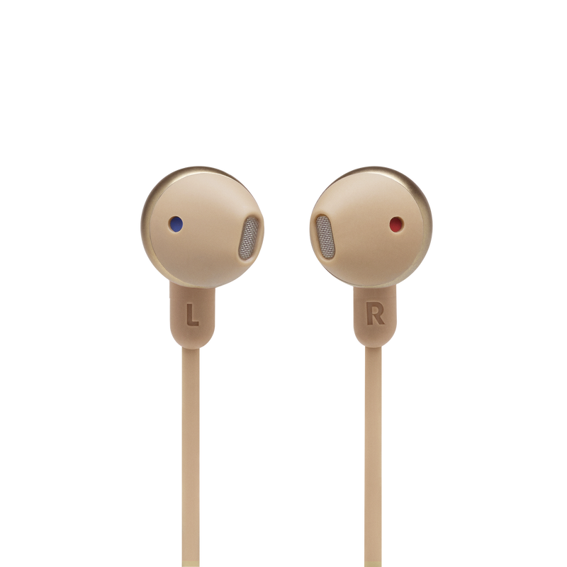 JBL Tune 215BT - Champagne Gold - Wireless Earbud headphones - Detailshot 1 image number null